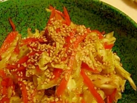 キャベツの中華サラダ